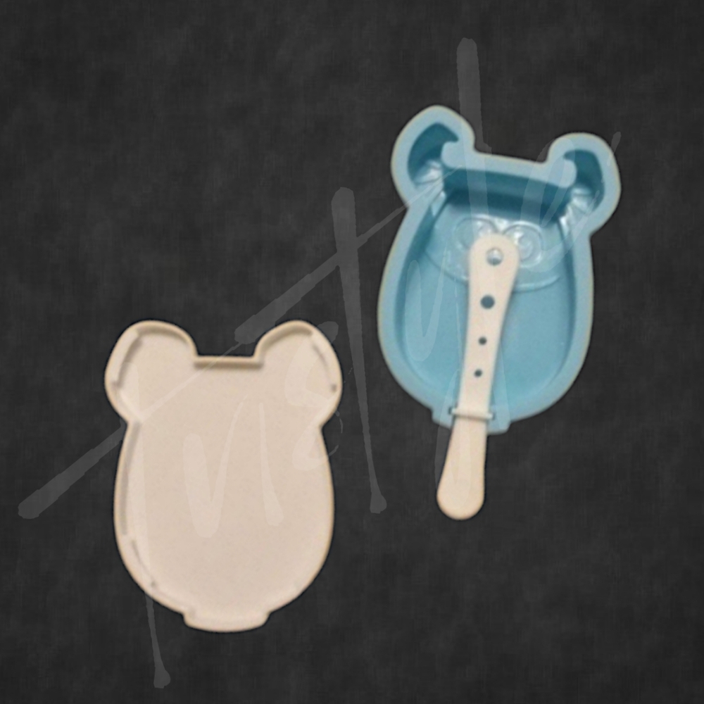 ⭐️3/$25⭐️ Minnie Mouse Silicone Popsicle Mold - Picture 2 of 2